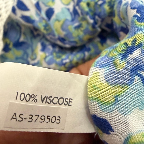 Poupette St. Barth Blue and White Floral Dress size S - Picture 7 of 9